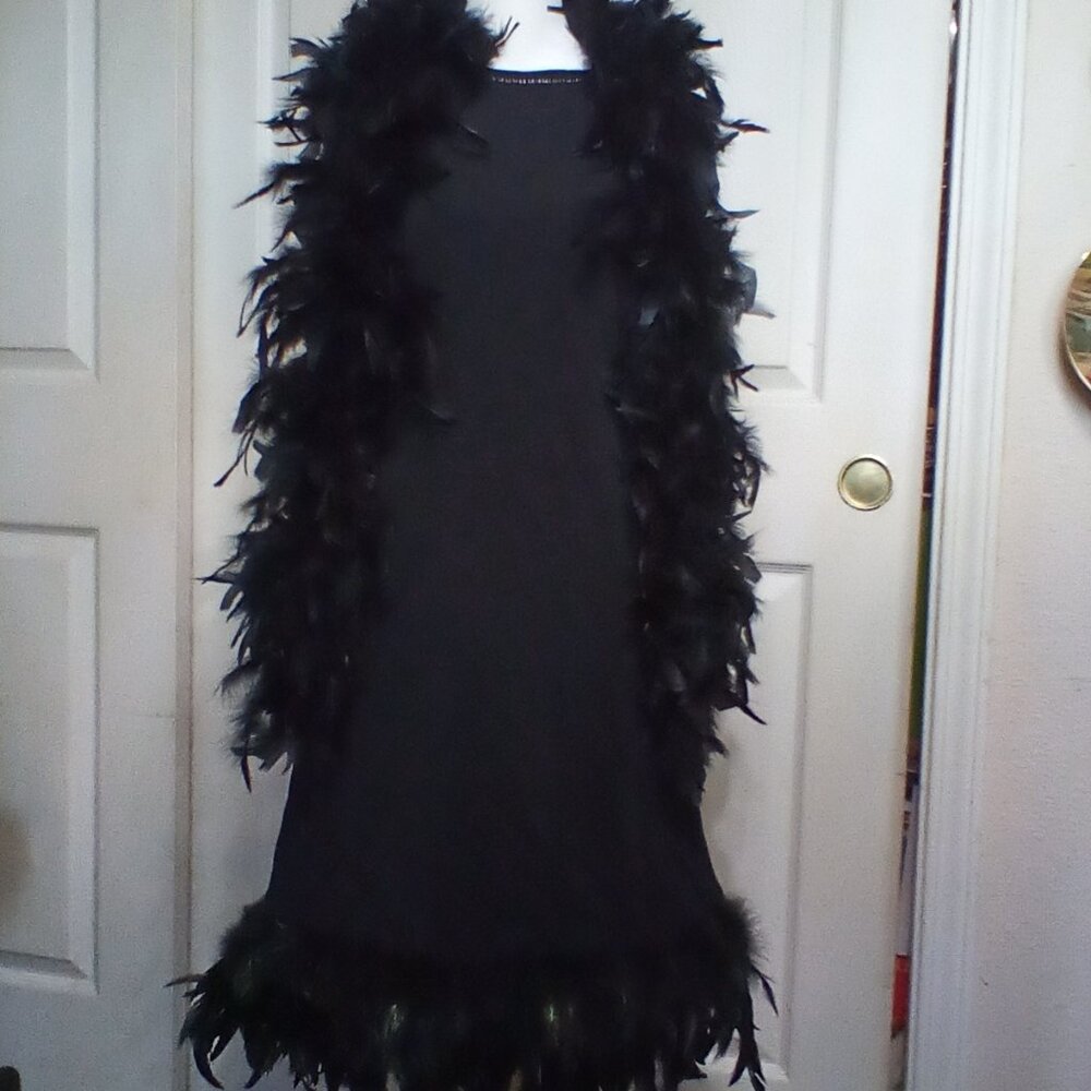 Nicole Feather Dress